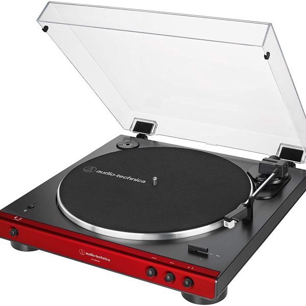 Audio-technica AT-LP60XBT-RD Tornamesa Bluetooth Rojo