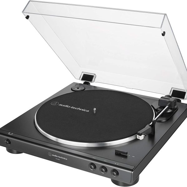 Audio-technica AT-LP60XHP-GM Tornamesa Audifonos Gris