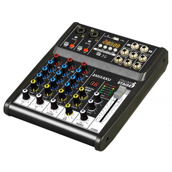 Mezclador Proel 2MIX4XU Audio efectos USB Bluetooth