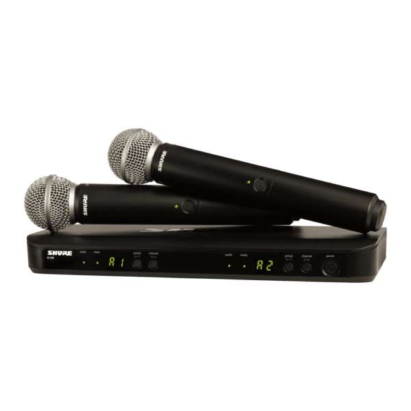 Shure BLX288/SM58-H9 Micrófonos Inalámbrico de mano doble