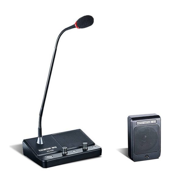Takstar DA-239 Micrófono doble via para bancos taquillas