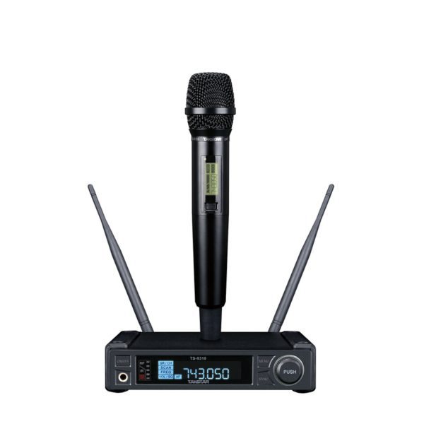 Micrófono Takstar TS-9310D Inalámbrico de mano UHF