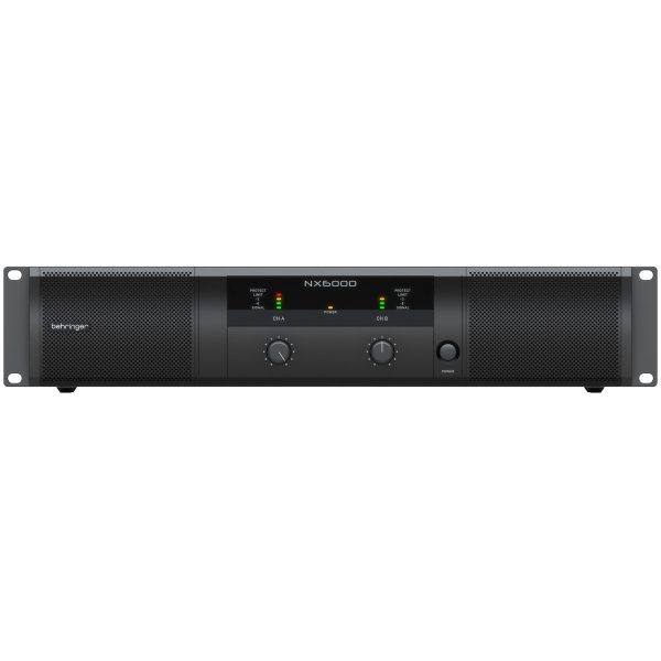 Amplificador Behringer NX6000 Compensador de impedancia 6000w