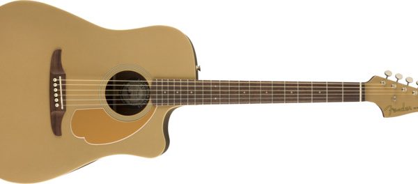Fender PYR BRZ SAT W Guitarra Electroacust Redondo