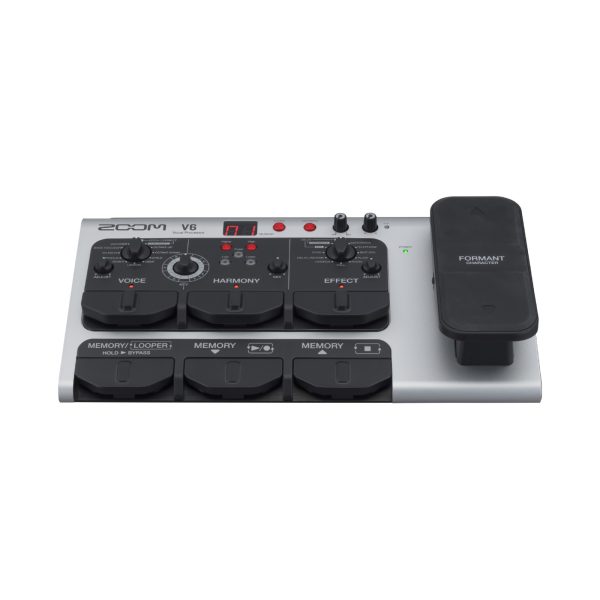 Zoom V6 Procesador Vocal Efectos voz pedal