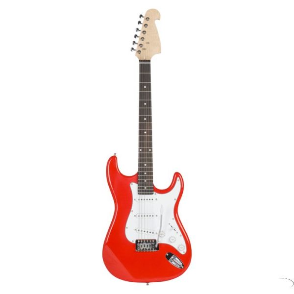 Mc-Art E10W-S-R Guitarra Eléctrica Rojo
