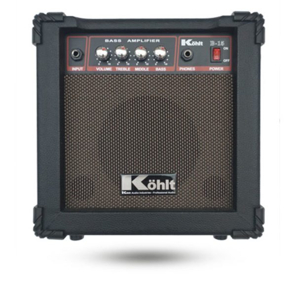 Amplificador Kohlt 15W Bajo Electrico