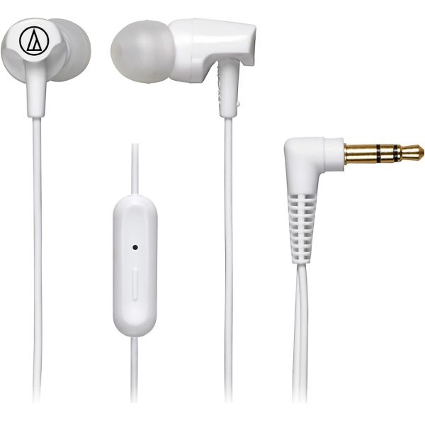 Audífonos Audio-Technica ATH-CLR100isWH In-ear Blanco