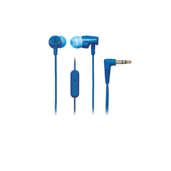 Audífonos Audio-Technica ATH-CLR100isBL In-ear Azul