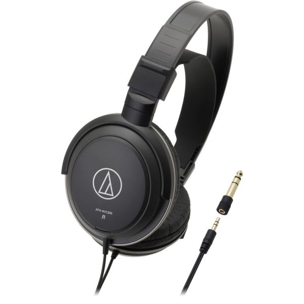 Audio-Technica ATH-AVC200 Audífonos over ear cable largo