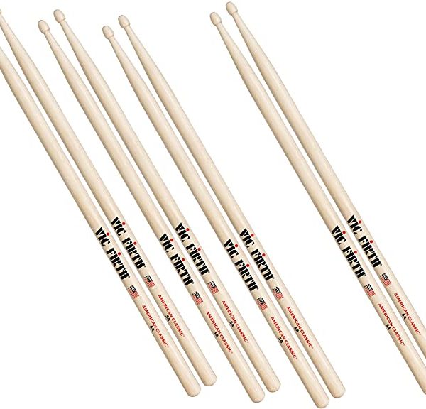 Vic Firth P5B.3 5B.1 X4 Baqueta Bateria 4 Pares