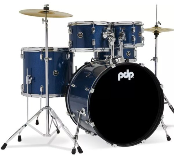 Dw PDCE2215KTRB Bateria Center Stage Royal 5Pc