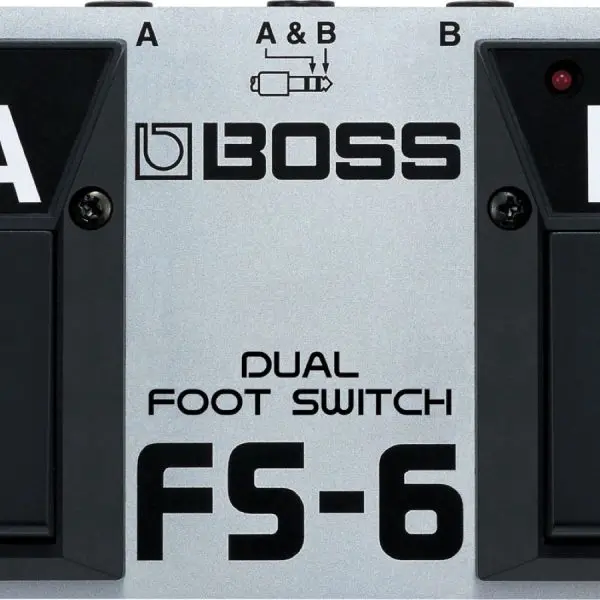 Boss FS-6 Pedal Guitarra Electrica Dual Footswitch
