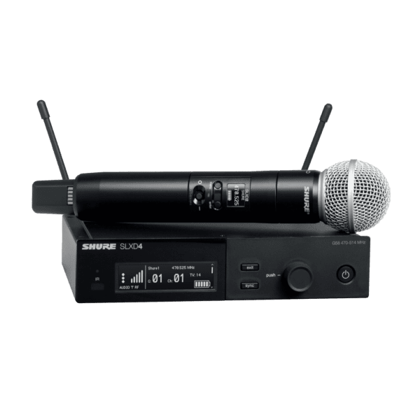 Shure SLXD24/SM58-H55 Micrófono Inalámbrico de mano SM58