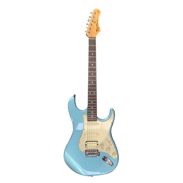 Guitarra Tagima TG-540 LPB D/OWH electrica Azul