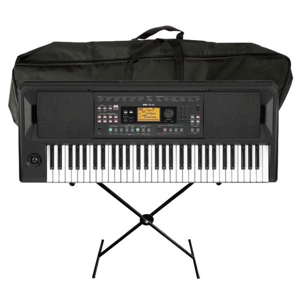 Korg EK50 Combo Teclado base estuche adaptador teclado