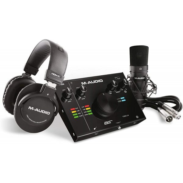 Interfaz M-audio AIR192X4SPRO Micrófono audifonos kit Interface