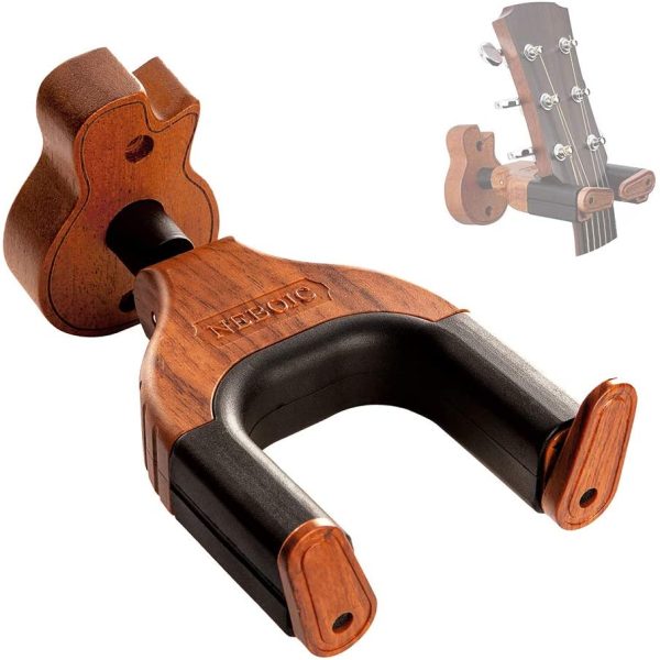 Base Zeta PM1D Guitarra bajo pared stand Chazos Caoba Madera