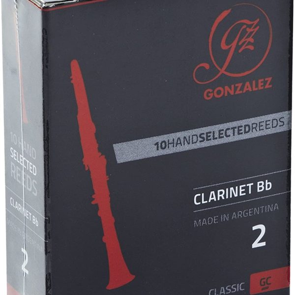 Gonzalez CLASSIC Caña Clarinete bajo Caja negra