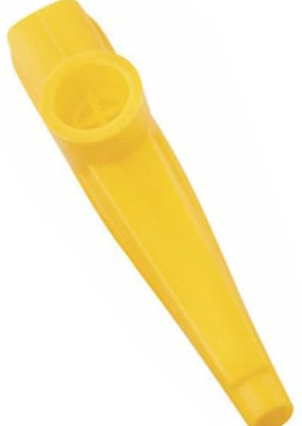 Kazoo Dawn TKSUYW Silbato Amarillo Plastico