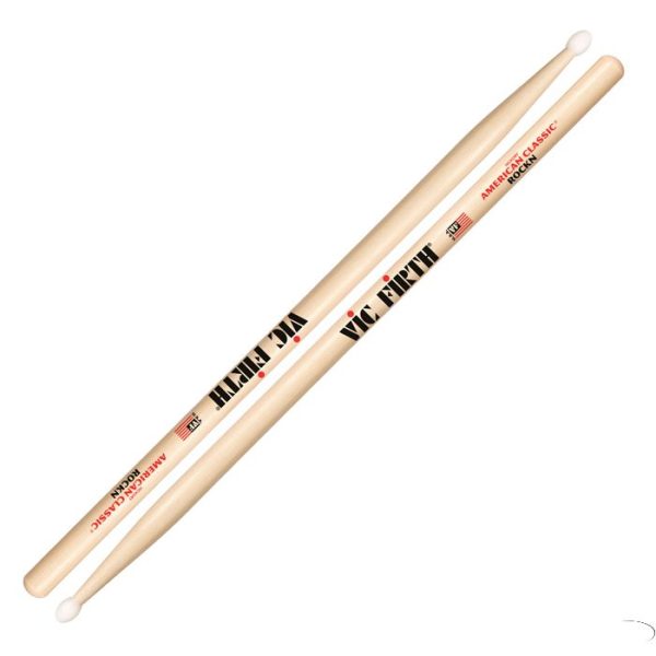 Baquetas Vic Firth ROCKN punta nylon American Classic