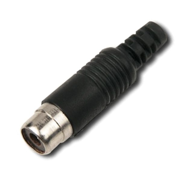 Conector Zuinsai ZHR Rca Hembra Negro Plastico