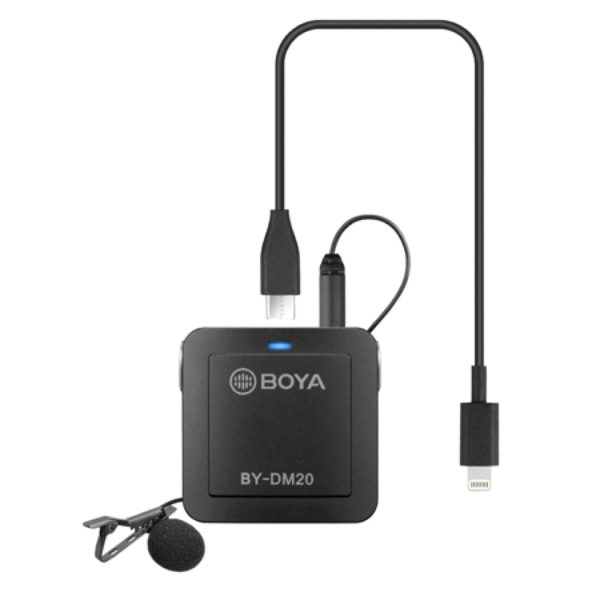 Boya DM20 Micrófono solapa USB-C / Lightning