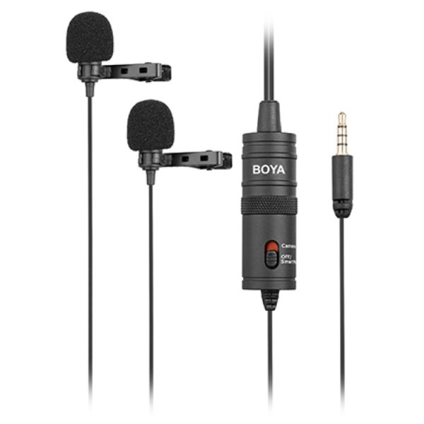 Boya M1DM Micrófono Solapa doble