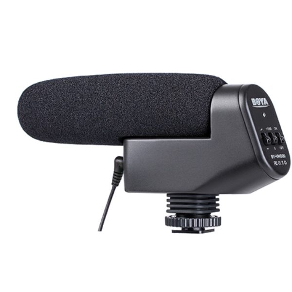 Boya VM600 Micrófono Cañon shotgun camara