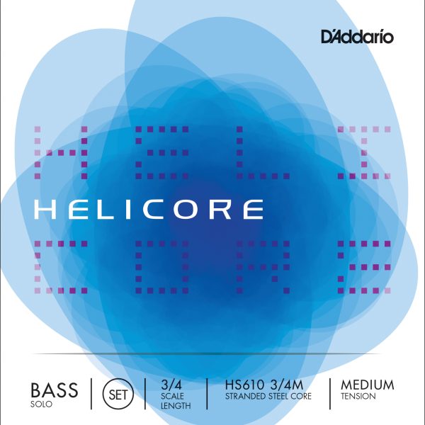 D'addario H610 3/4 Encordado Contrabajo Helicore