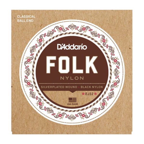 D'addario EJ32 Encordado Guitarra Folk