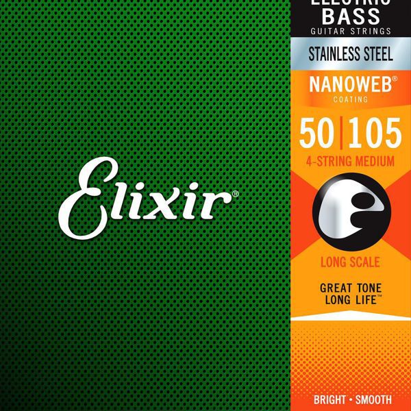 Elixir 14702 NW Encordado Bajo Electrico
