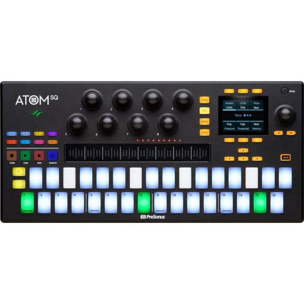 Presonus ATOM SQ Controlador Teclado Midi Hibrido