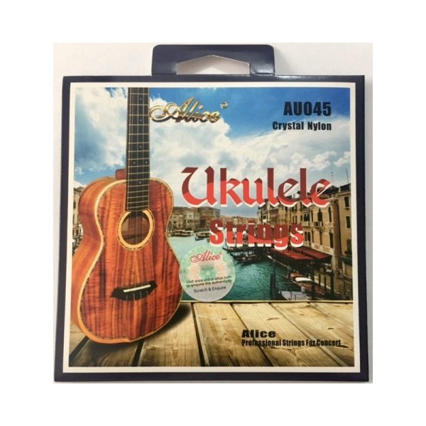 Alice AU045-S Encordado Ukulele Soprano