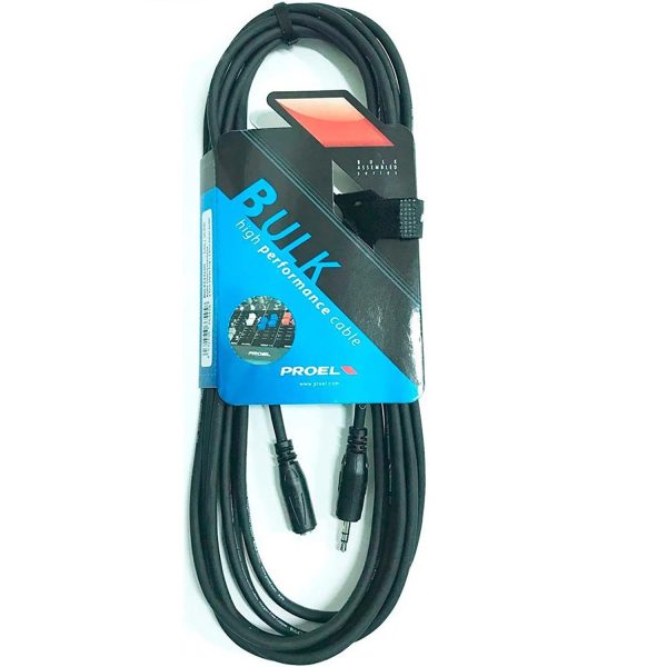 Proel BULK515LU5 Cable Jack 3.5mm a plug 3.5mm 5Metros