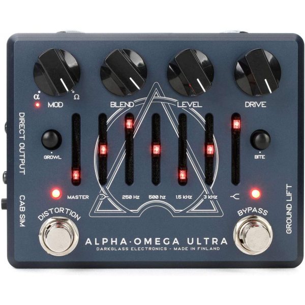 Pedal Darkglass ALPHA OMEGA ULTRA V2 Bajo electrico Preamp