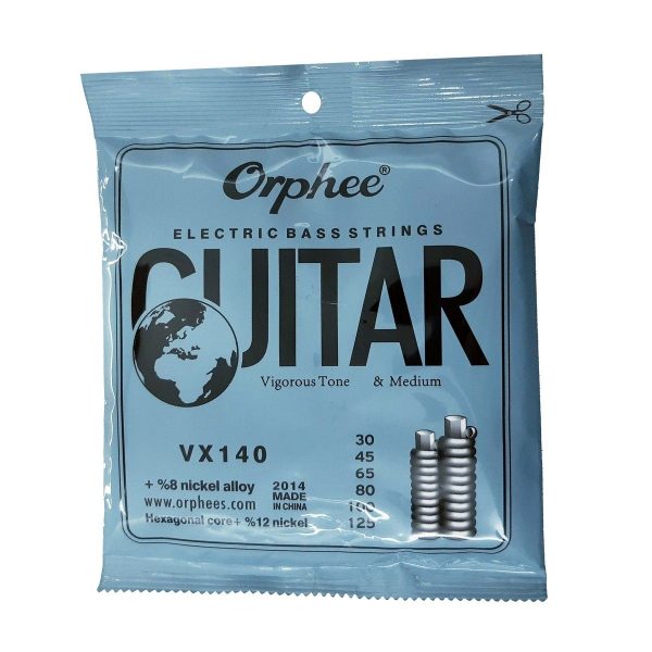 Encordado Orphee VX140 Bajo electrico 6Cuerdas