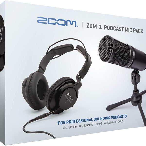 Zoom ZDM-1PMP Microfono Audifonos Tripode