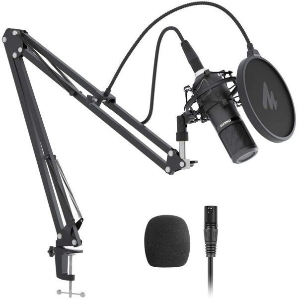 Maono AU-PM320S Microfono Brazo Antipop Cable Pop Filter