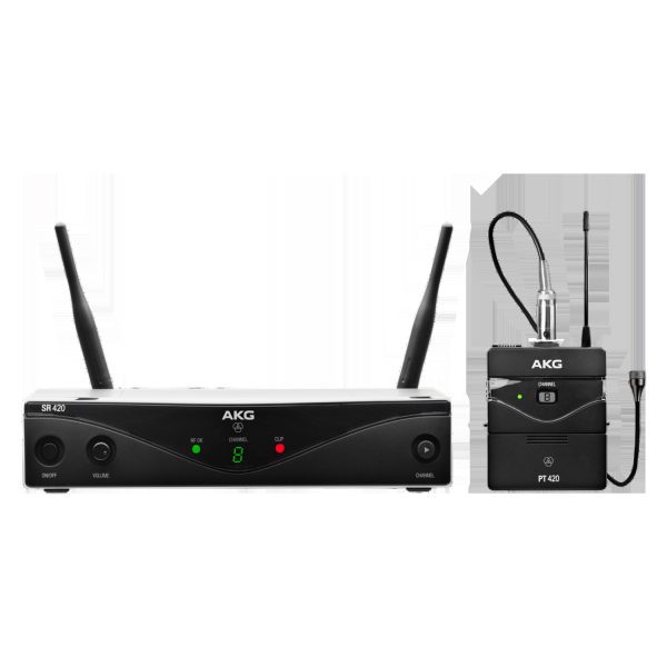 Akg WMS420 PRESENTER SET Micrófono Lavalier solapa