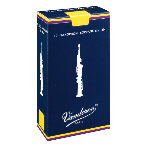 Vandoren SR2025 Caña unidad Saxofon Soprano Bb 2.5