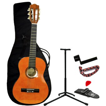 Combo Flamenco FF Guitarra Acustica Sunburst