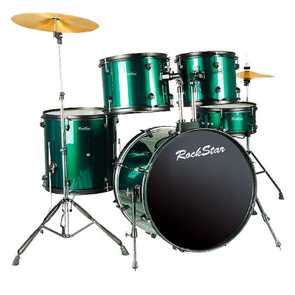 Rockstar RDS-803 Batería Platillos Silla Baquetas