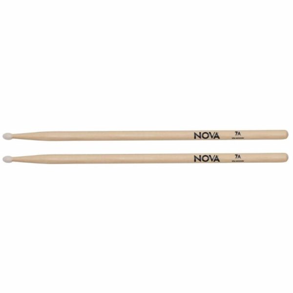 Baquetas Vic Firth N7AN Nova Punta Nylon Natural Madera