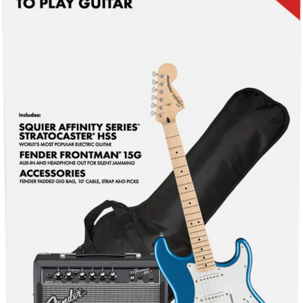 Fender AFFI STRATOCASTER HSS Guitarra Amplificador 372820002