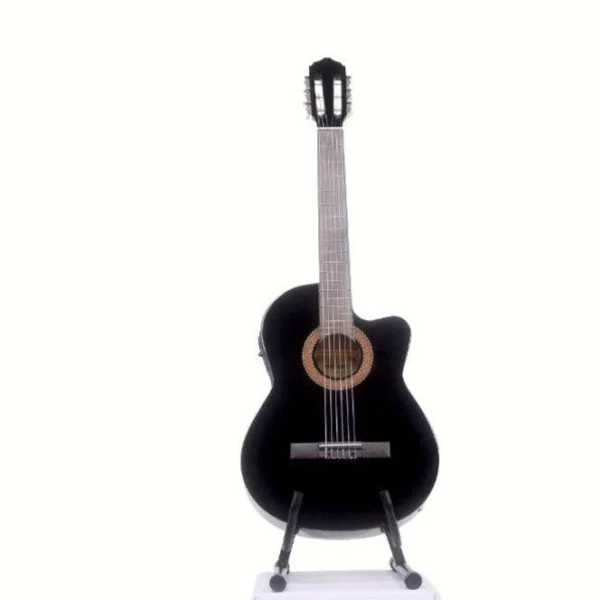 Mc-Art C090CEB Guitarra Electroacustica Negro
