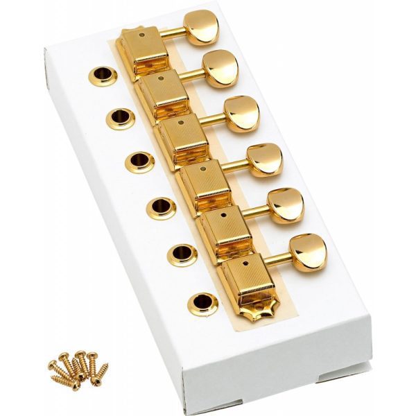 Fender 990820200 Clavijero Guitarra Electrica Dorado