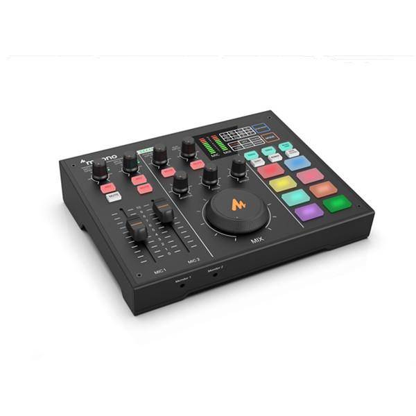 Maono AU-AM100 Consola Streaming Interfaz Audio