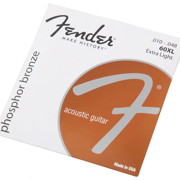 Fender 60XL 10-48 Encordado Guitarra Acustica 730100400