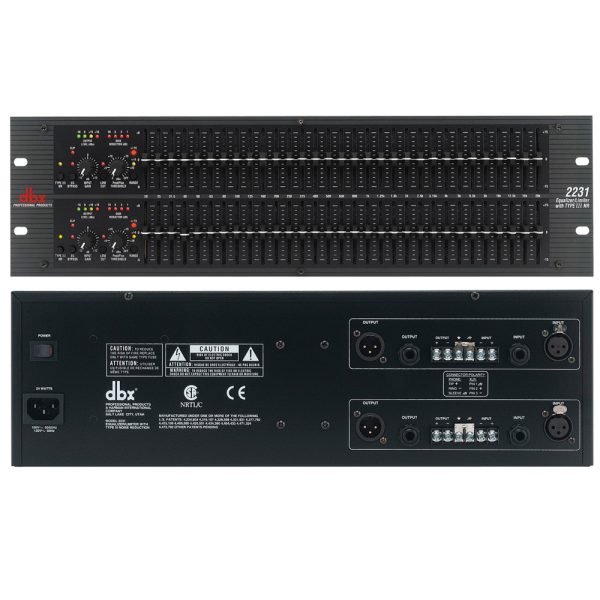 Ecualizador Dbx 2231 31 bandas